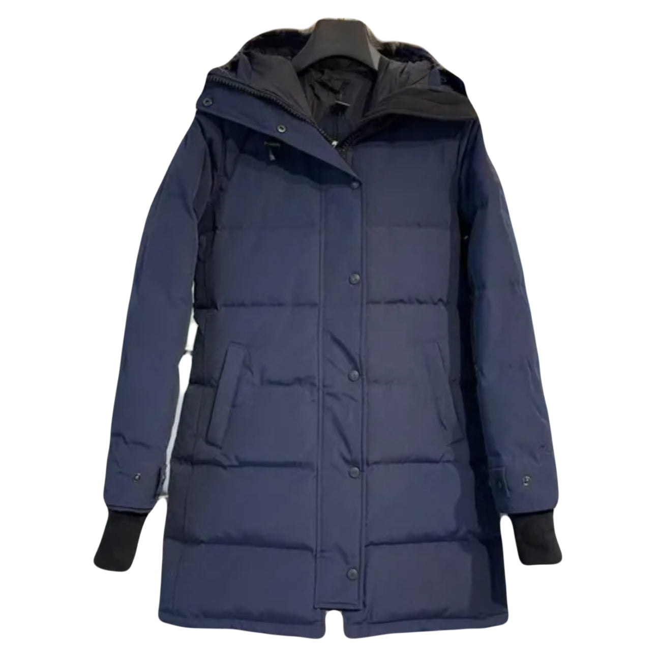 Women's Canada Fur Hooded Parka – Warm Insulated Winter Coat