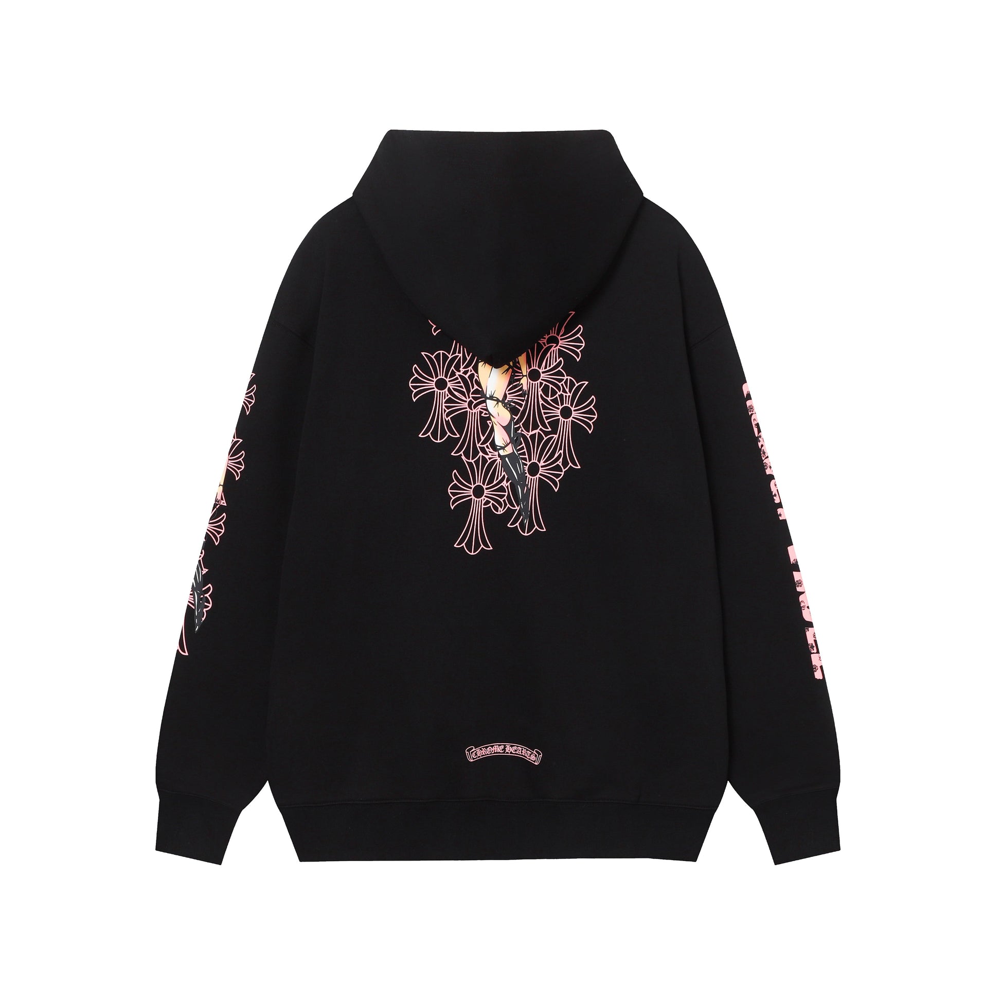 Crome Heart Zip Up Hoodie K5023