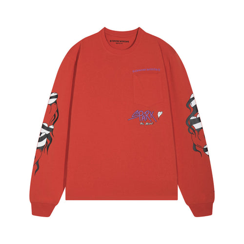 Crome Heart Men's Long-Sleeve T-shirt Sweatshirt K8013