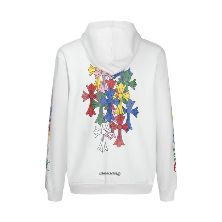 Crome Heart Zip Up Hoodie K5010