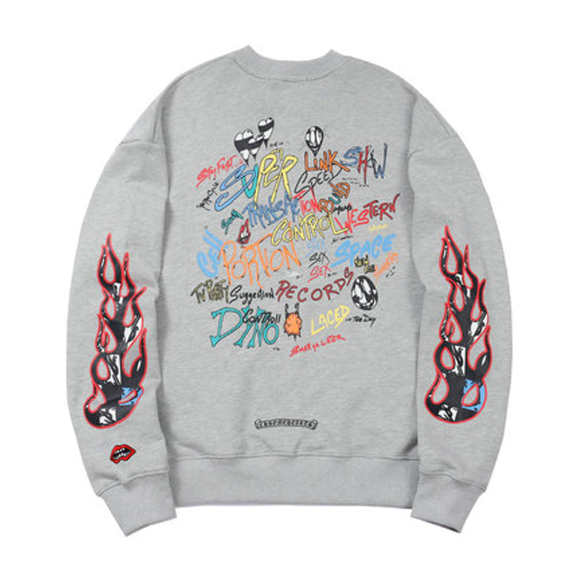 Crome Heart Men's Long-Sleeve T-shirt Sweatshirt K8863
