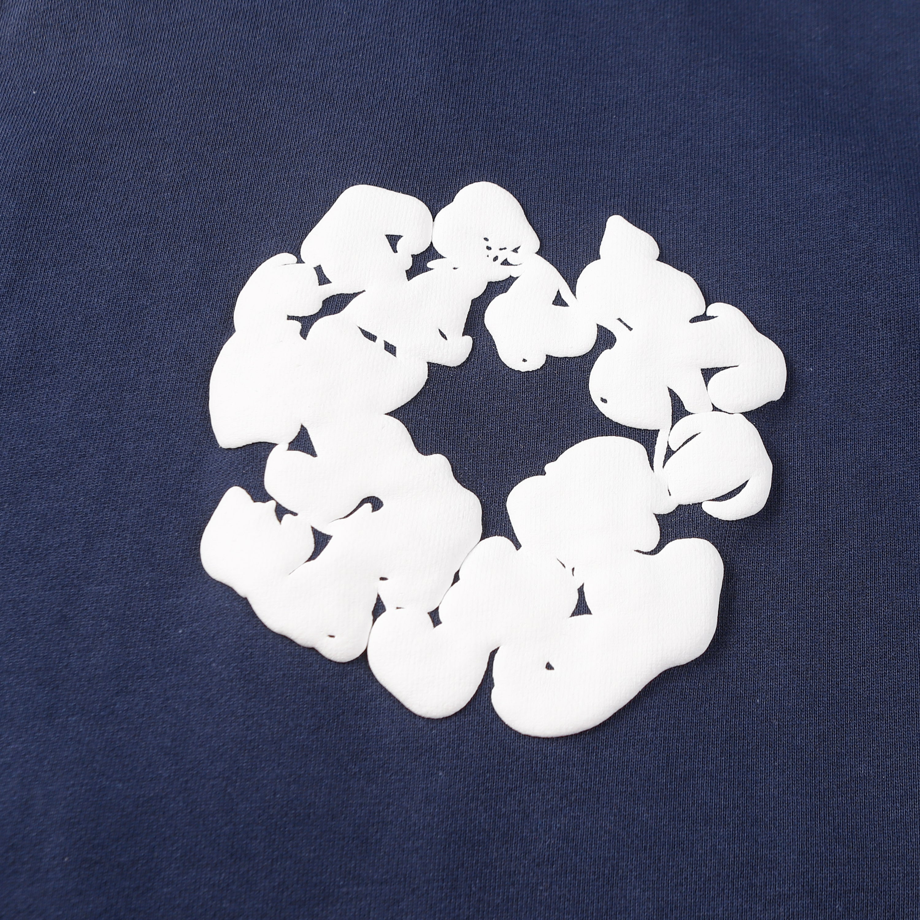 Denim Tears The Cotton Wreath Navy Sweatpants