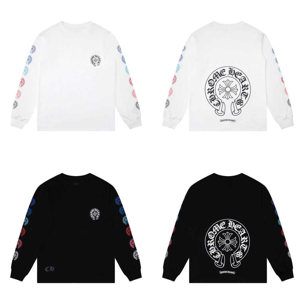 Crome Heart Men's Long-Sleeve T-shirt Sweatshirt K8009