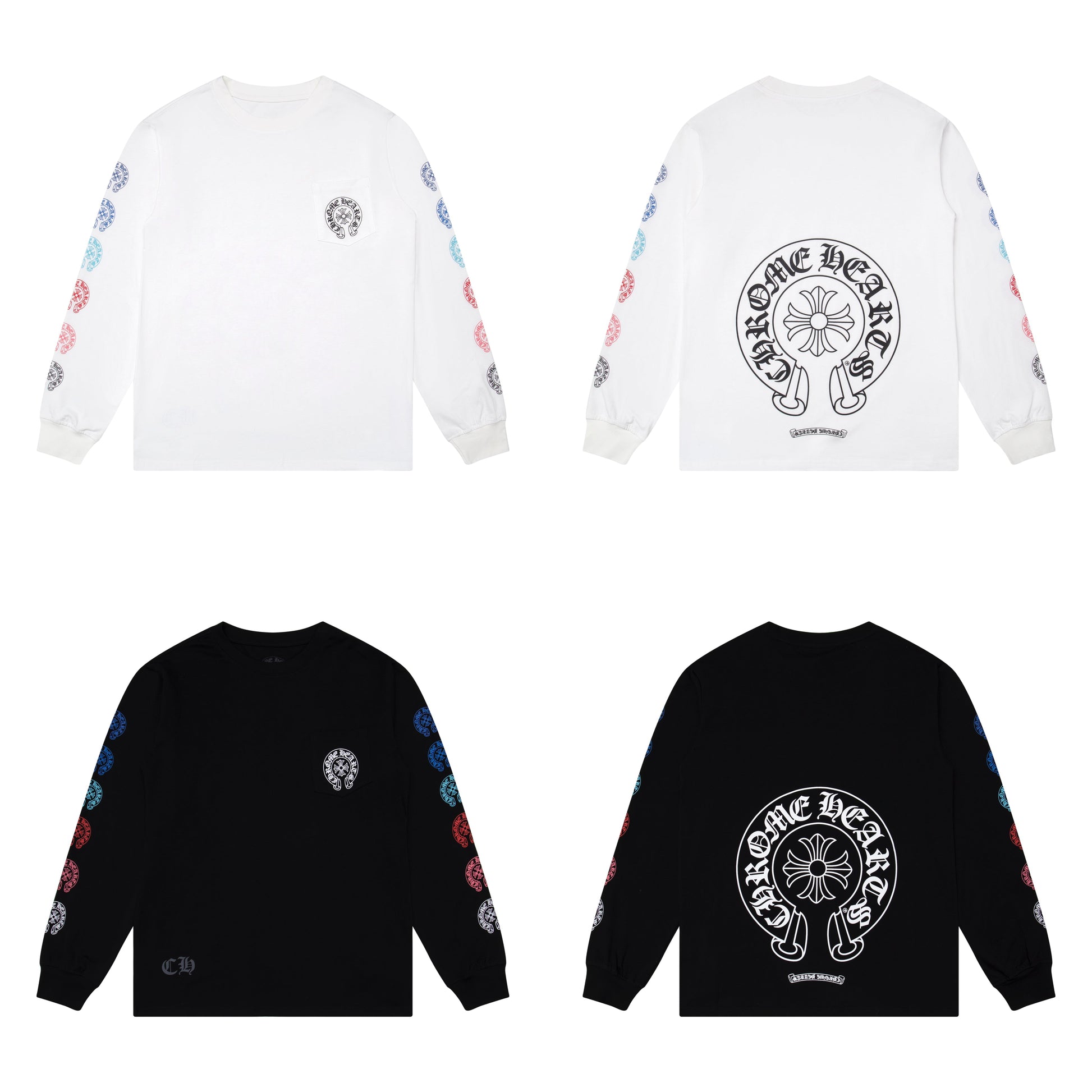 Crome Heart Men's Long-Sleeve T-shirt Sweatshirt K8009