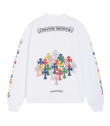 Crome Heart Men's Long-Sleeve T-shirt Sweatshirt K8015
