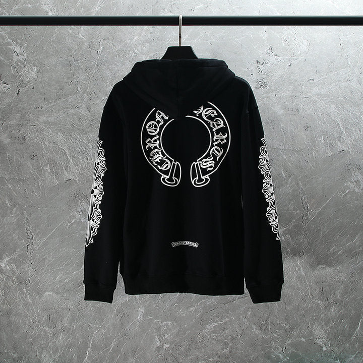 Crome Heart Zip Up Hoodie K5001