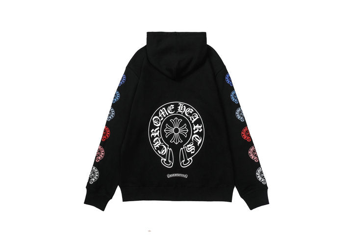 Crome Heart Zip Up Hoodie K5011