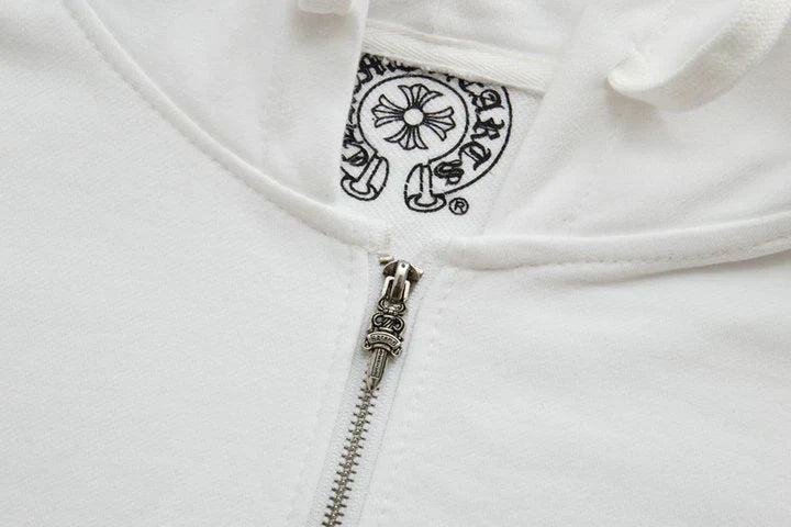 Crome Heart Zip Up Hoodie K5001