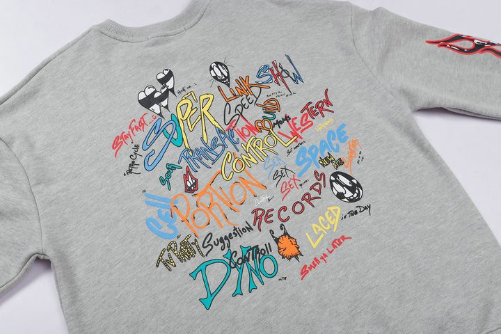Crome Heart Men's Long-Sleeve T-shirt Sweatshirt K8863