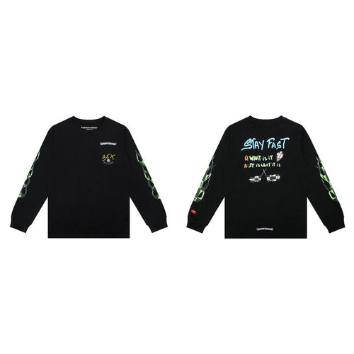 Crome Heart Men's Long-Sleeve T-shirt Sweatshirt K8004