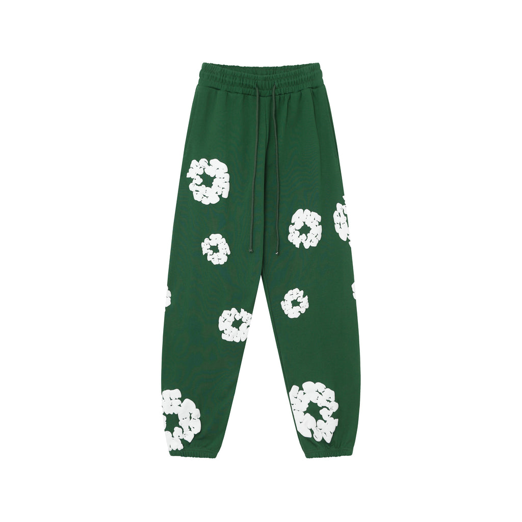 Denim Tears The Cotton Wreath Green Sweatpants