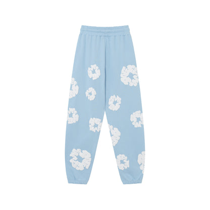 Denim Tears The Cotton Wreath Light Wash Sweatpants