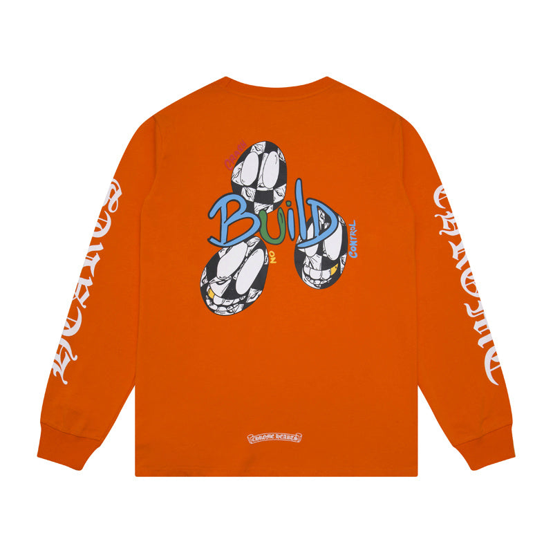 Crome Heart Men's Long-Sleeve T-shirt Sweatshirt K8012