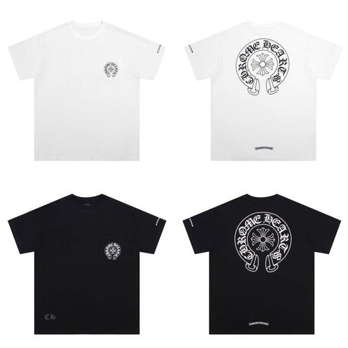 Crome Heart Horse Shoe Logo Pocket T-Shirt K6013