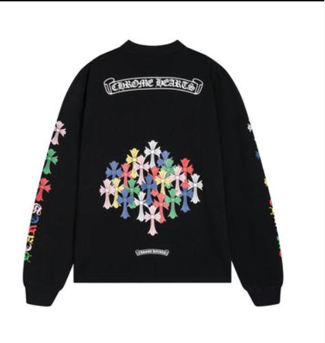 Crome Heart Men's Long-Sleeve T-shirt Sweatshirt K8015