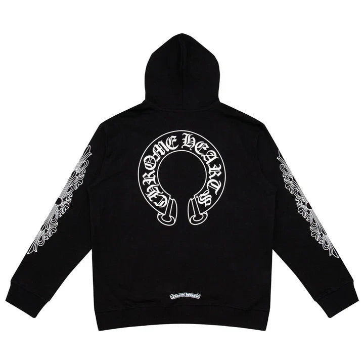 Crome Heart Zip Up Hoodie K5001