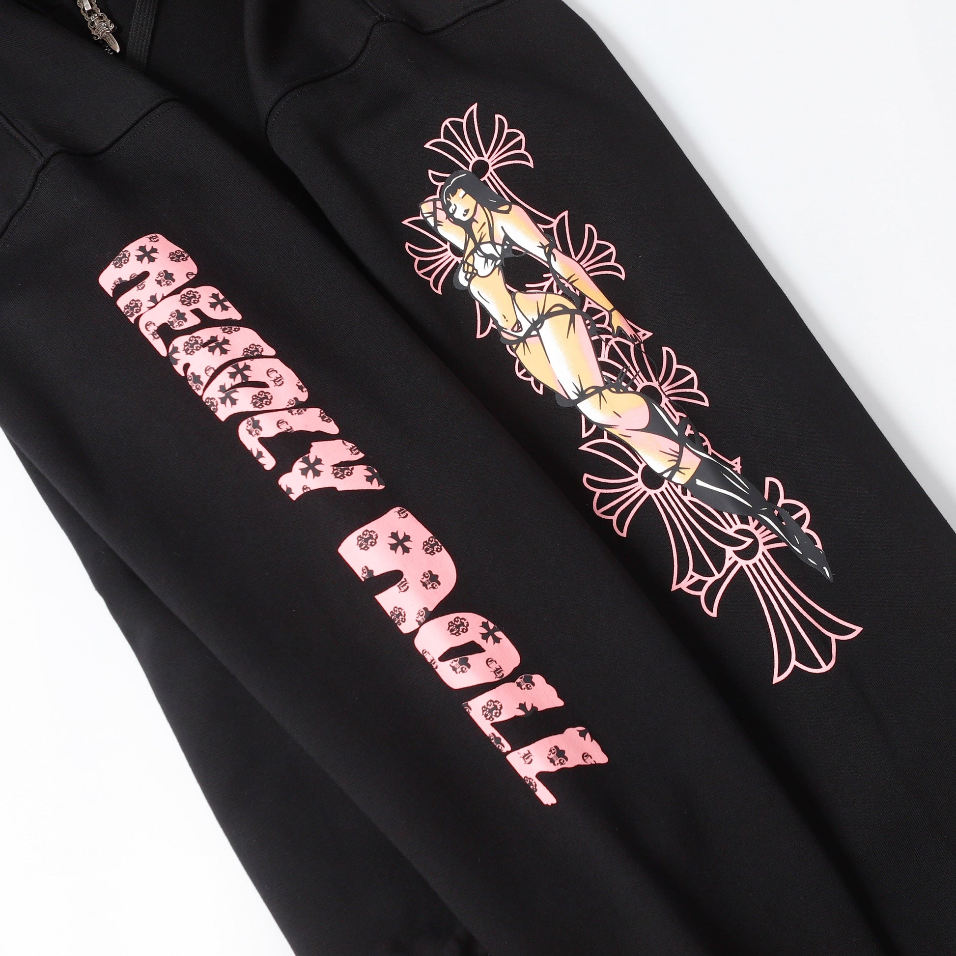 Crome Heart Zip Up Hoodie K5023
