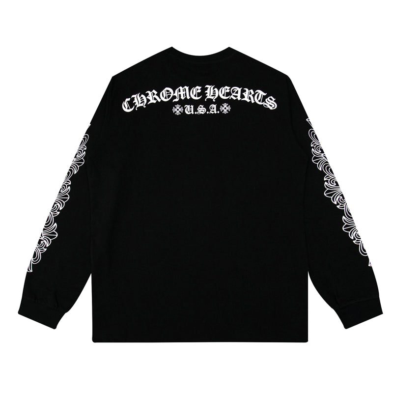 Crome Heart Men's Long-Sleeve T-shirt Sweatshirt K8005