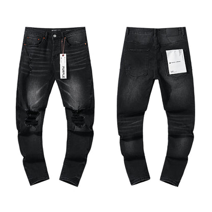 Purple Brand Men's Faded Ripped Jeans #12