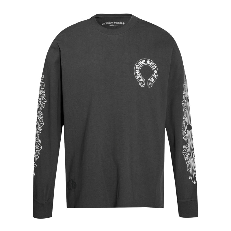 Crome Heart Men's Long-Sleeve T-shirt Sweatshirt K8005