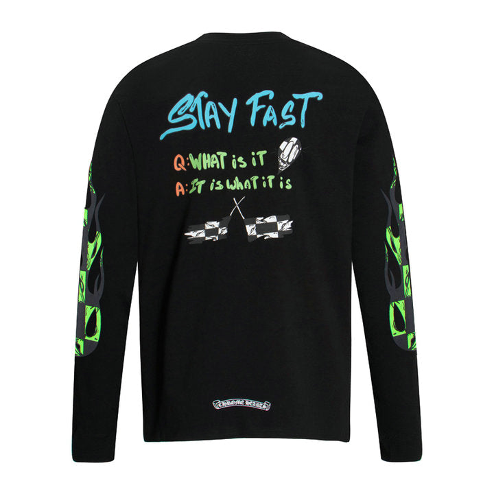 Crome Heart Men's Long-Sleeve T-shirt Sweatshirt K8004