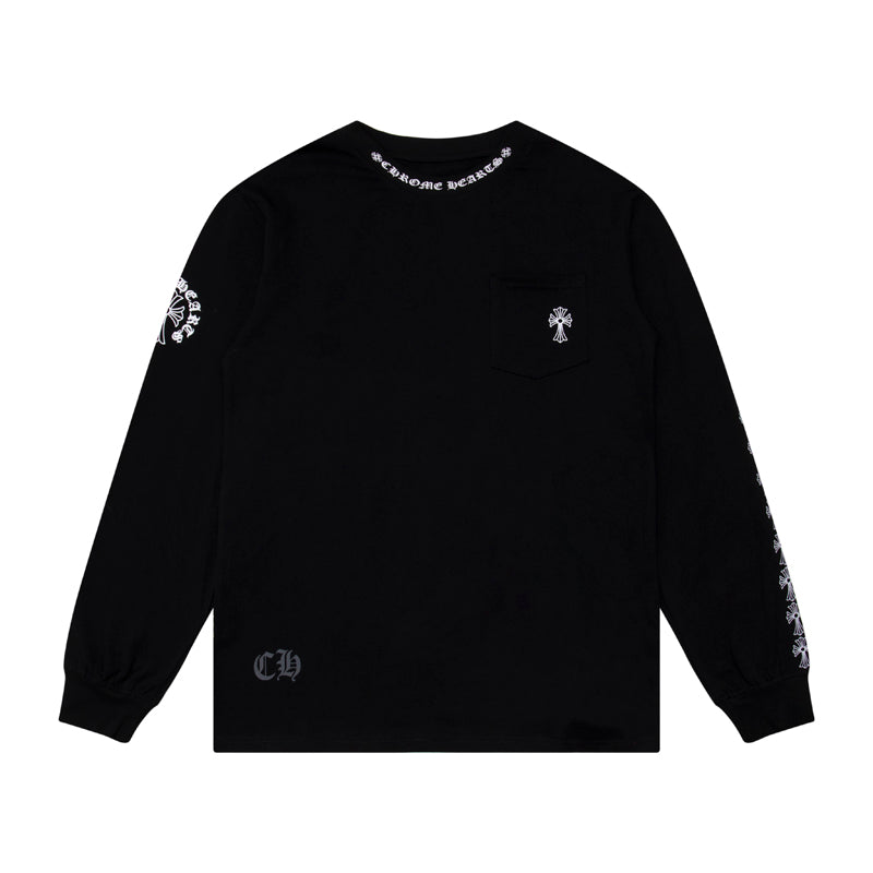 Crome Heart Men's Long-Sleeve T-shirt Sweatshirt K9010