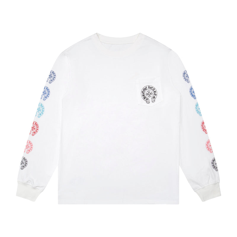 Crome Heart Men's Long-Sleeve T-shirt Sweatshirt K8009