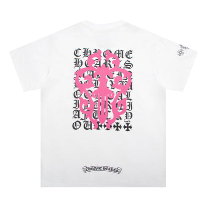 Crome Heart Eye Chart Dagger T-shirt K6025