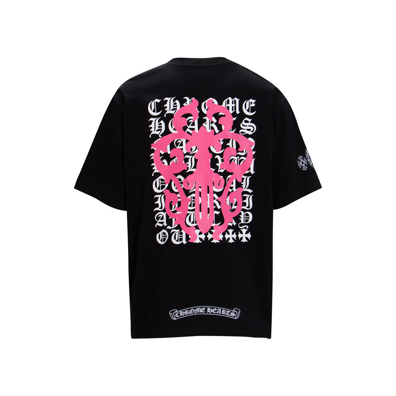 Crome Heart Eye Chart Dagger T-shirt K6025