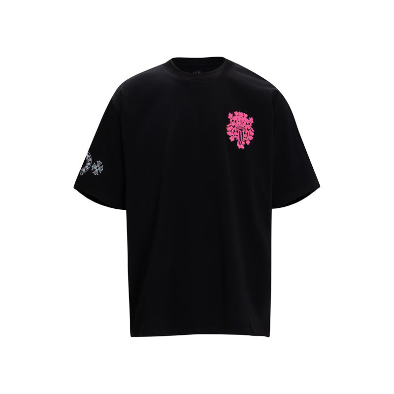 Crome Heart Eye Chart Dagger T-shirt K6025