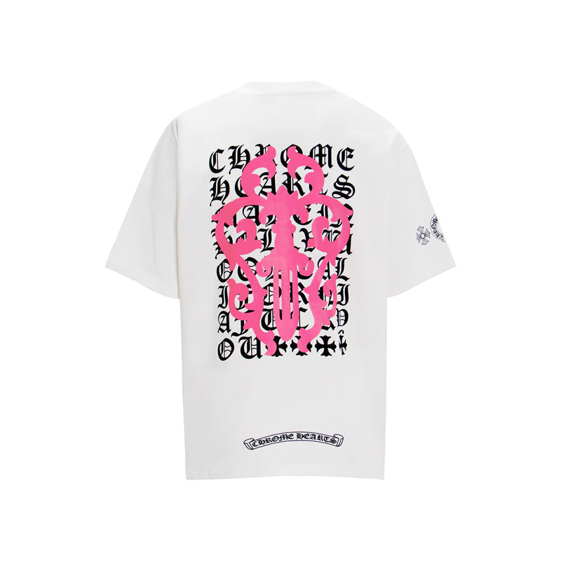 Crome Heart Eye Chart Dagger T-shirt K6025