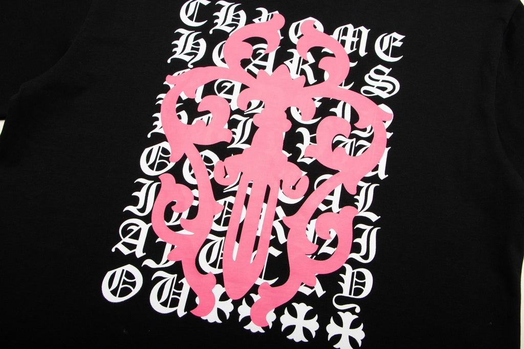 Crome Heart Eye Chart Dagger T-shirt K6025