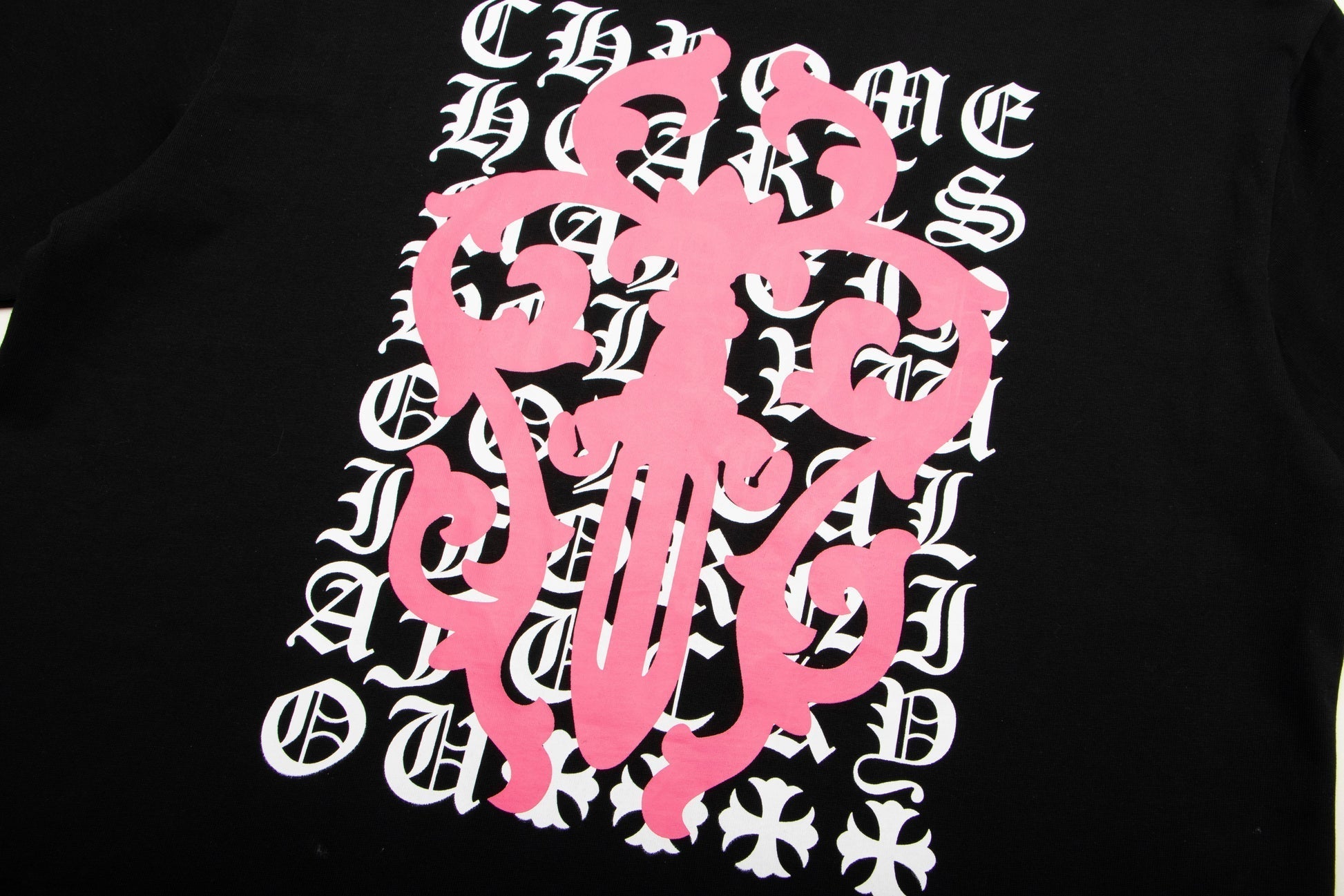 Crome Heart Eye Chart Dagger T-shirt K6025