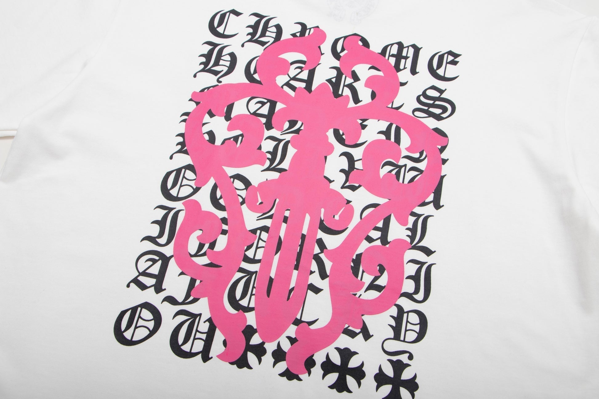 Crome Heart Eye Chart Dagger T-shirt K6025