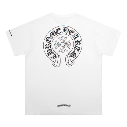 Crome Heart Horse Shoe Logo Pocket T-Shirt K6013