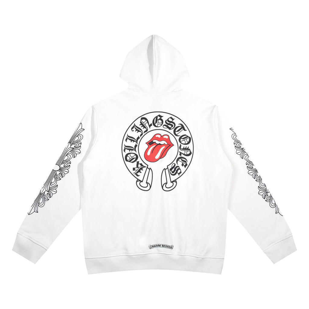Crome Heart Zip Up Hoodie K4