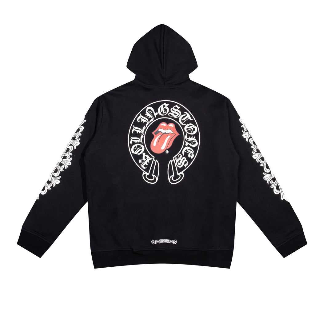 Crome Heart Zip Up Hoodie K4