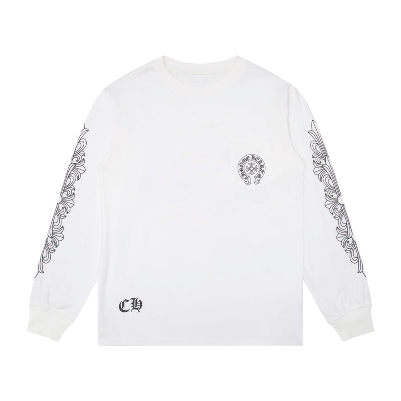 Crome Heart Men's Long-Sleeve T-shirt Sweatshirt K8008