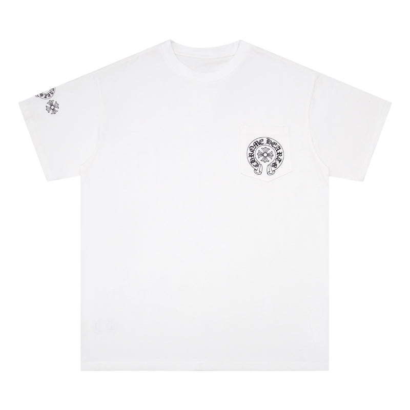Crome Heart Multi Color Horse Shoe T-shirt K6048
