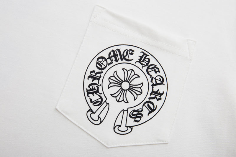 Crome Heart Multi Color Horse Shoe T-shirt K6048