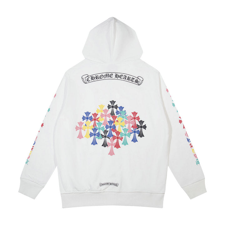 Crome Heart Zip Up Hoodie K5015