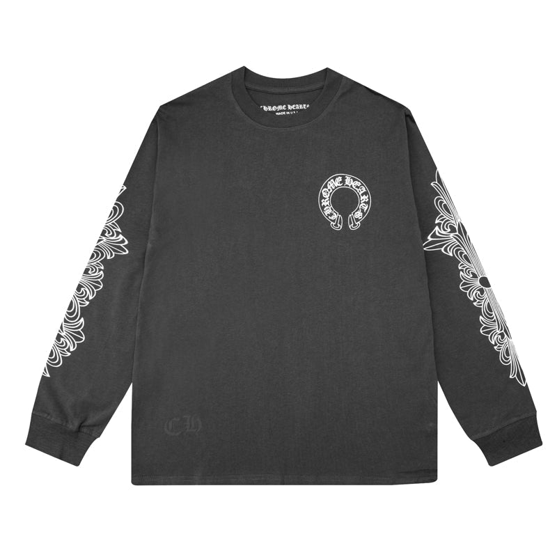 Crome Heart Men's Long-Sleeve T-shirt Sweatshirt K8005