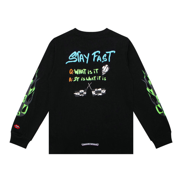 Crome Heart Men's Long-Sleeve T-shirt Sweatshirt K8004
