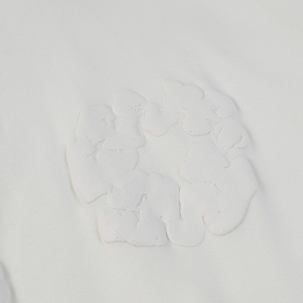 Denim Tears Cotton Wreath All White Hoodie
