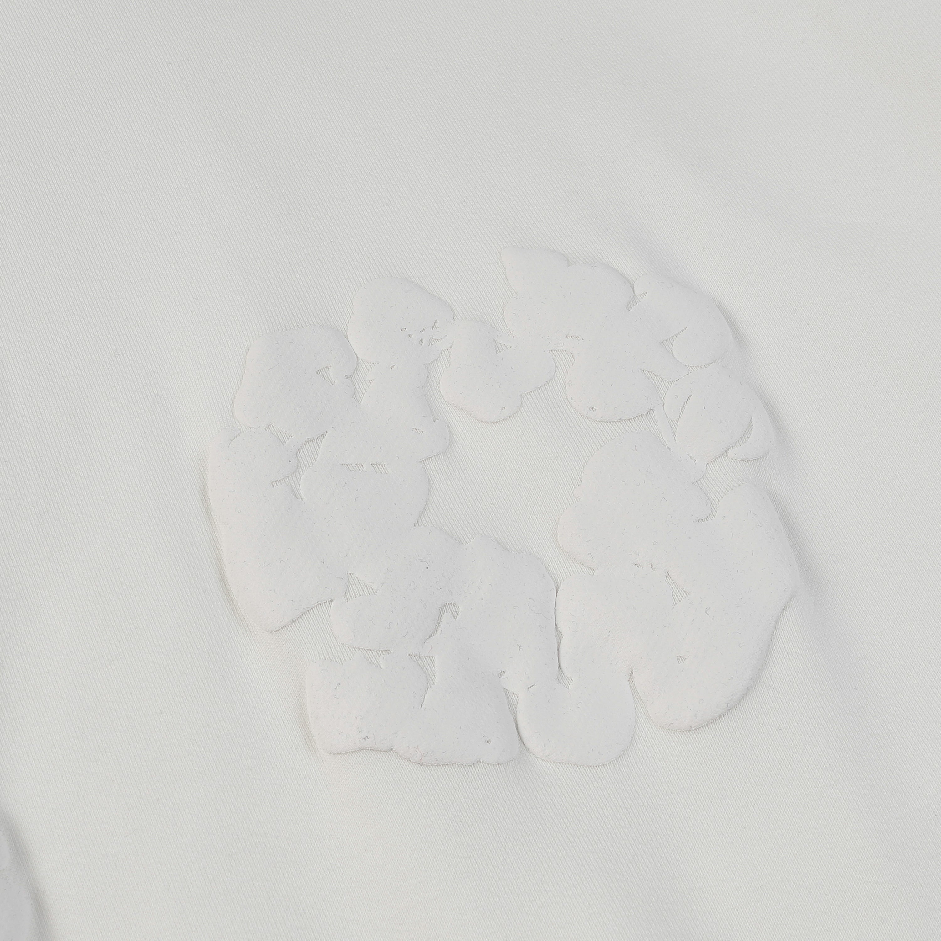 Denim Tears Cotton Wreath All White Hoodie