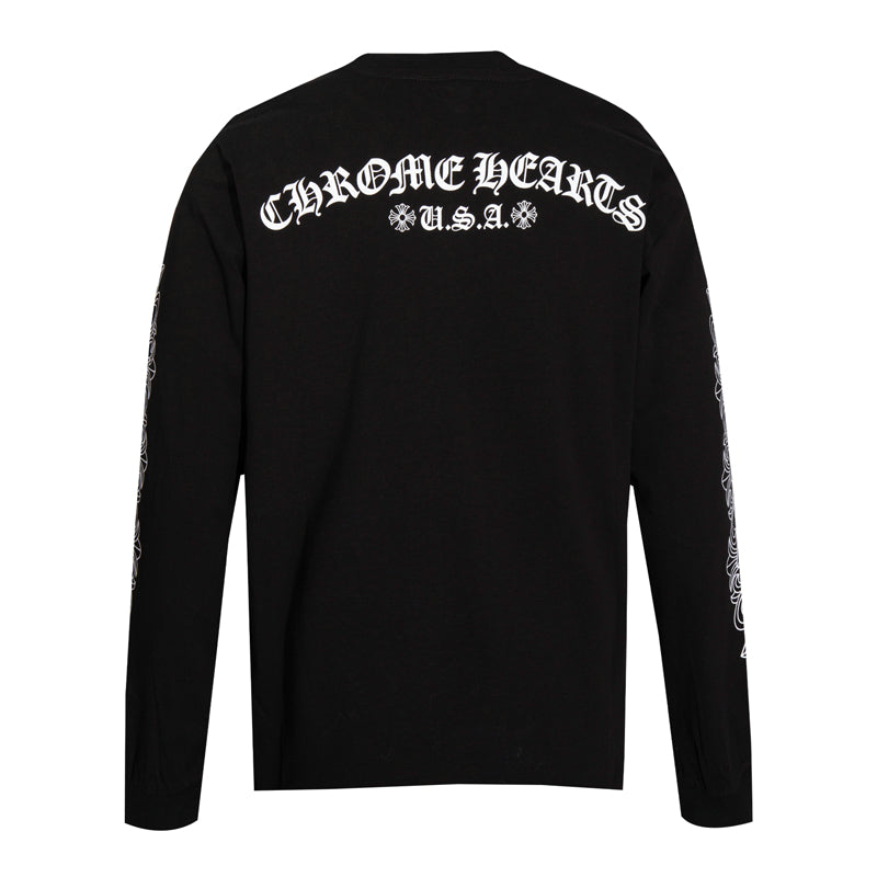 Crome Heart Men's Long-Sleeve T-shirt Sweatshirt K8005