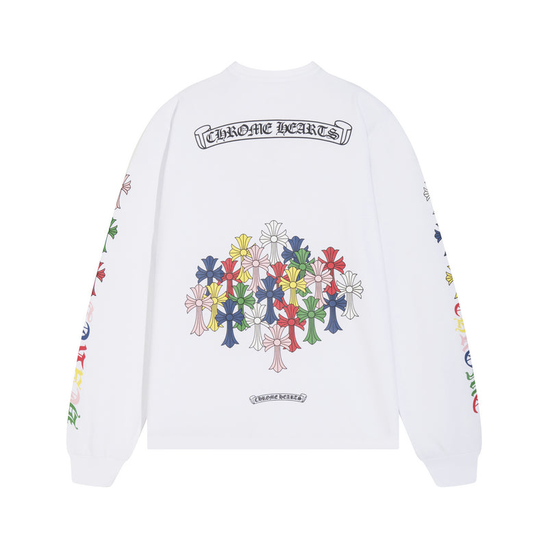 Crome Heart Men's Long-Sleeve T-shirt Sweatshirt K8015