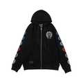 Crome Heart Zip Up Hoodie K5011