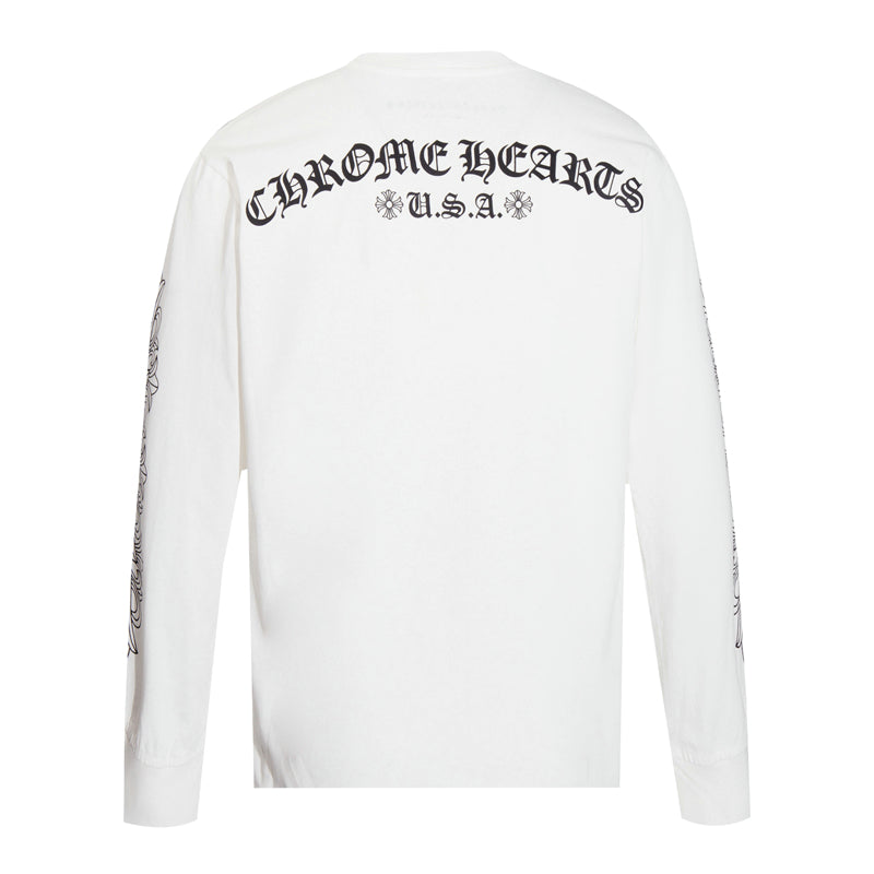 Crome Heart Men's Long-Sleeve T-shirt Sweatshirt K8005
