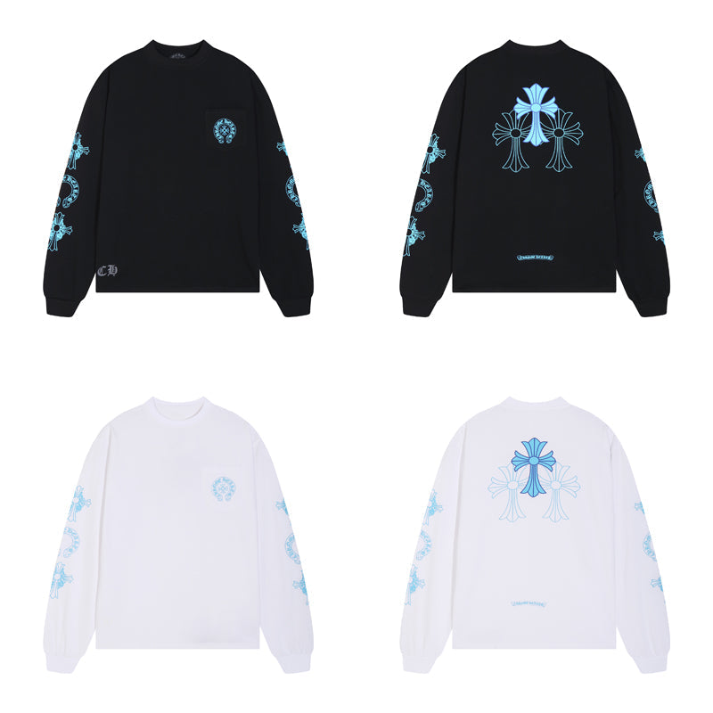 Crome Heart Men's Long-Sleeve T-shirt Sweatshirt K8018